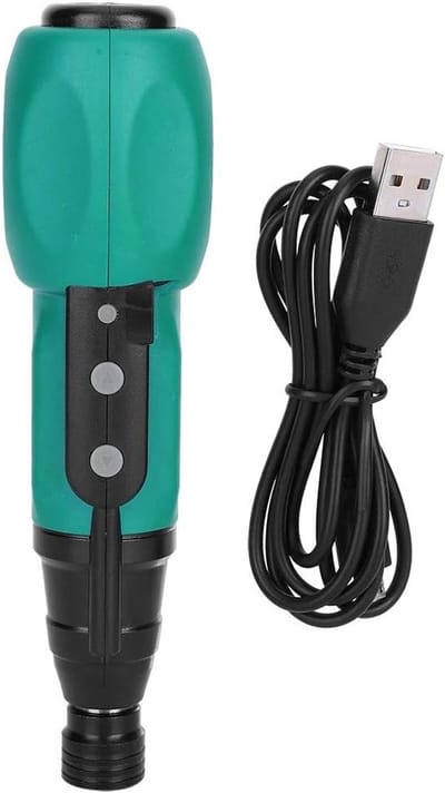 Krachtige Draadloze Accuschroevendraaier met LED Licht, USB Oplaadkabel en 20-50 Nm Koppel voor Precisiewerk en Klusprojecten