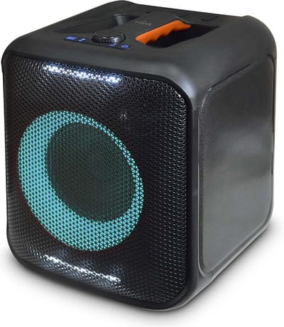 Nedis Bluetooth Speaker - Partybox – 150W – Koppelbaar – LED Verlichting – 5 Uur – Zwart
