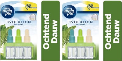 Ambi Pur 3Volution Navullingen - Ochtend Dauw / Morning Dew 2 x 20 ml