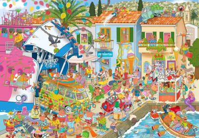 Bluebird Puzzle legpuzzel Harbour Hilarity - 1000 stukjes puzzelplezier.
