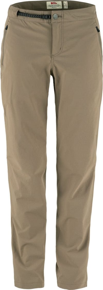 Fjällräven High Coast Trail Trousers Women - Wandelbroek - Dames - Suede Brown - Maat 36