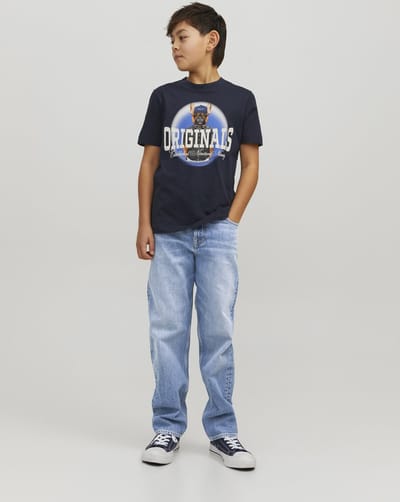 Jack & Jones Junior Relaxed Fit Jeans JJICHRIS JJORIGINAL AKM 920 NOOS MNI Relaxed Fit Jeans Mini