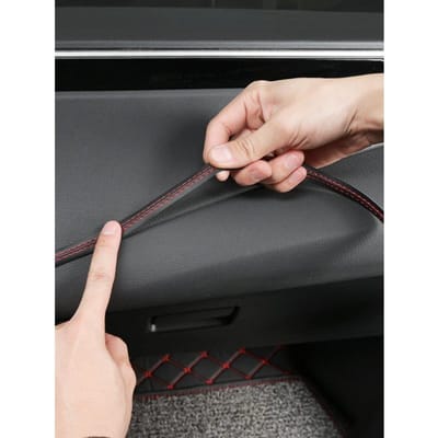 1m Lengte Autodeur Spleet Decoratielijn Auto Interieur Sierstrip voor Dashboard Instrumentenpaneel Spleet Automotive Interieuraccessoires one-size veelkleurig