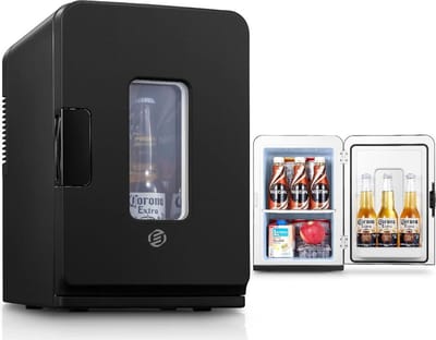 Equivera Mini Fridge for Drinks - Kleine Koelkast - Mini Koelkasten - Minibar - Mini Fridge - Mini Koelkast - Mini Koelkastje - Must have voor in Huis!