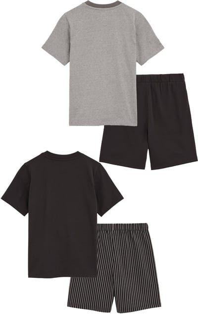 WE Fashion Jongens shortama, 2-pack
