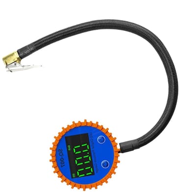 Digitale bandenspanning meter - Drukmeter banden - Veilig Onderweg - Robuust en Nauwkeurig - 0-255 PSI - Zwart