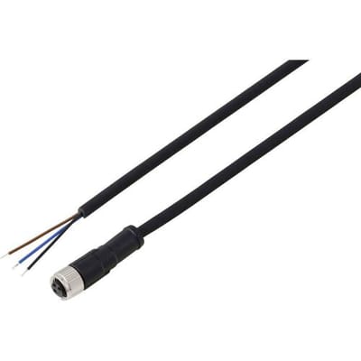 TRU COMPONENTS TC-13751936 Aansluitkabel M8 x 1 Aantal polen (sensoren): 3 Bus, recht 5 m 1 stuk(s)