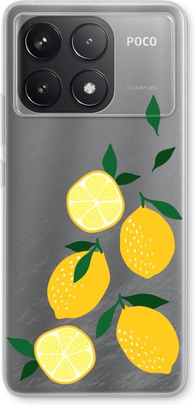 Case Company® - Hoesje geschikt voor Xiaomi Poco F6 Pro hoesje - You're my lemon - Soft Cover Telefoonhoesje - Bescherming aan alle Kanten en Schermrand
