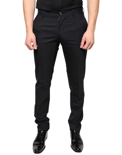 Klassieke Pas Broek Zwart