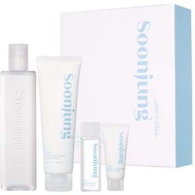 ETUDE SoonJung Set de Soins pour la Peau 2 Pièces Peau Sensible Hydratation & Soin Apaisant 1 Set
