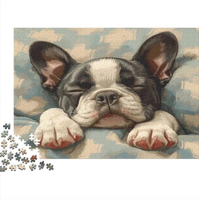 Hondenpuzzels Volwassenen - Puzzelspel Gezin - Ontspanning en Plezier - Met Bonus Poster - 1000 Stukjes - Stijl 19