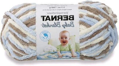 Baby Deken Garen - Chenille Garen - Babyprojecten Maken - OEKO-TEX Gecertificeerd - 100g 65m - Kleine Kosmos