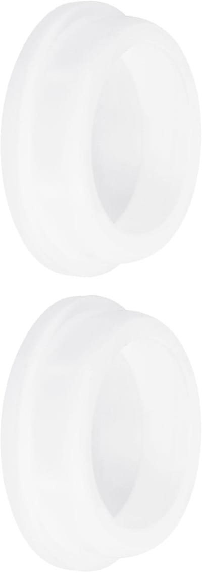 Dailygoods- Knopplug 2 Stuks - Waterdichte Rubber - Siliconen - Temperatuurbestendig tot 250 °C - Eenvoudig te Installeren - Stevig en Duurzaam - Stop