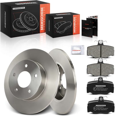Frankberg 2x Remschijven 4x Remblokken Achteras voor Nissan