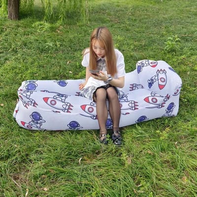 Canapé-lit gonflable pour camping, matelas de couchage, matelas gonflable, matelas imperméable, chaise de plage, pour piscine, extérieur, pour pique-niques, randonnée One Seat