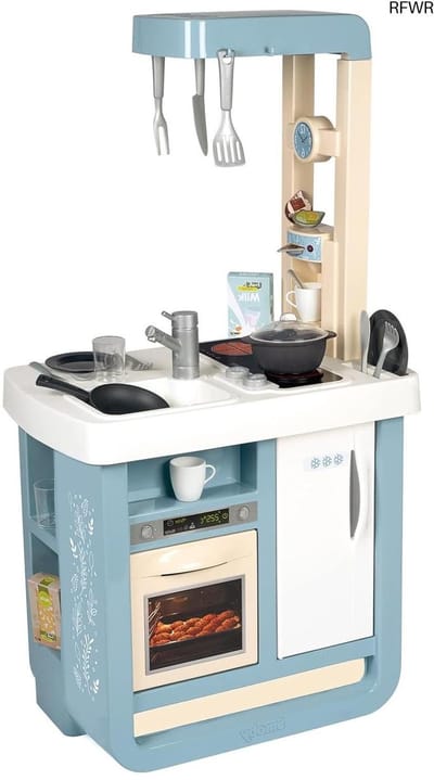 RFWR® Speelgoedkeuken in Blauw met Kookaccessoires en Geluid