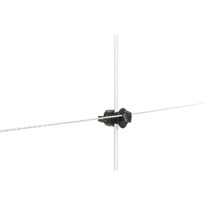 Gallagher Schroefisolator Zwart voor Paal Ø 4-10mm (250 stuks) - Voor isolatie op metalen palen