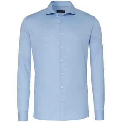 Desoto Luxury Overhemd Regal Twill Design Blauw / male