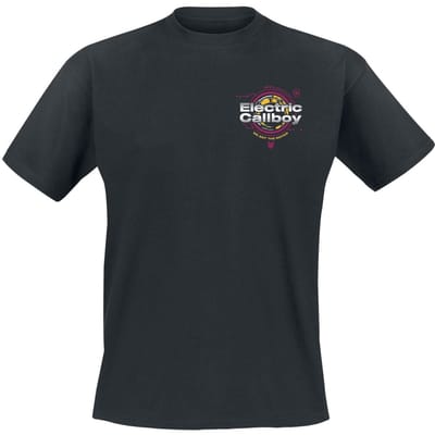 Electric Callboy T-shirt - Moves Tech Smile - S tot 3XL - voor Mannen - zwart