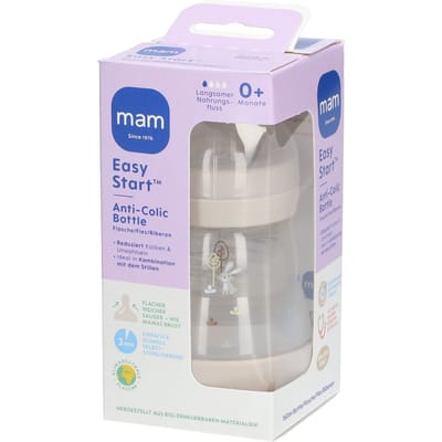 MAM Easy Start™ Anti-Kolik Flasche Beige 160 ml - 0 Monate und älter 1 Flesjes