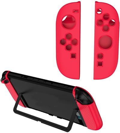 TPU Silicone Hoes / Skin geschikt voor Nintendo Switch 2 Joy-Con Controllers - Rood