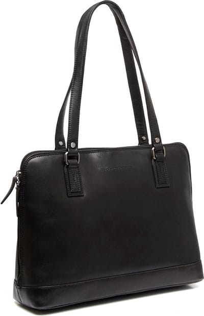 The Chesterfield Brand Schoudertas Selvino Shoulderbag Black Zwart