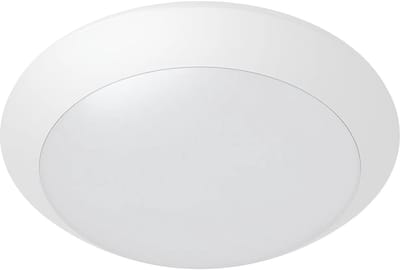 LED Plafondlamp met Sensor - Badkamerlamp - Brinton Aquin - Waterdicht IP65 - E27 Fitting - Opbouw - Rond - Wit