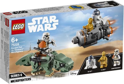 Escape Pod vs. Dewback Microfighters