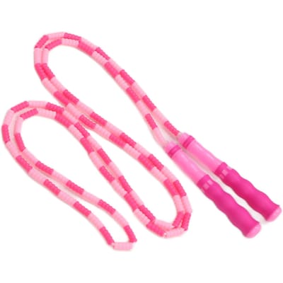 Corde à Sauter de Sport Réglable Anti-Enroulement Rose Exercice Vitesse Saut à la Corde Équipement de Fitness