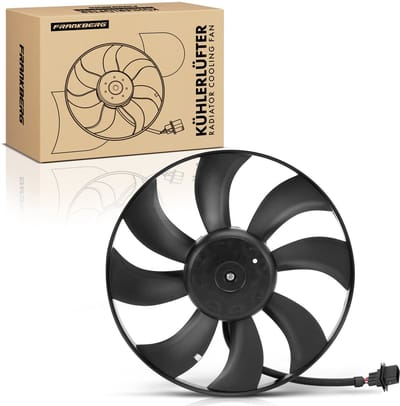 Frankberg 1x Motorradiator enkele ventilator