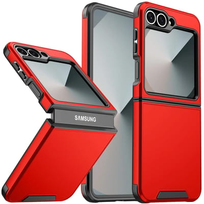 Luxe Nieuwe Mat Draadloos Opladen Beschermhoes voor Samsung Galaxy Z Flip 7 6 5 4 Flip7 Flip6 Flip5 Flip4 5G Schokbestendig For Galaxy Z Flip 5