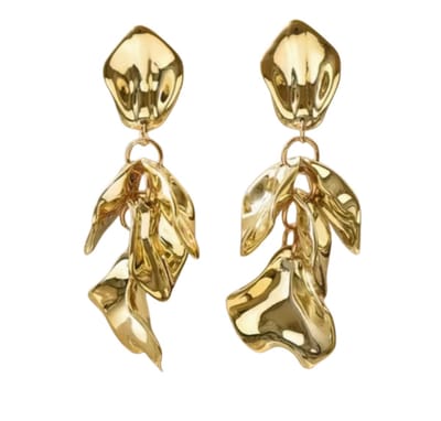 Oorbellen XS Cyril glans goudkleurig- Charme Bijoux