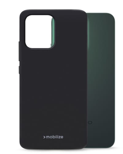 Mobilize Hoesje geschikt voor OPPO Reno 14F Telefoonhoesje Flexibel TPU | Mobilize Rubber Gelly Backcover | Reno 14F Case | Back Cover - Zwart