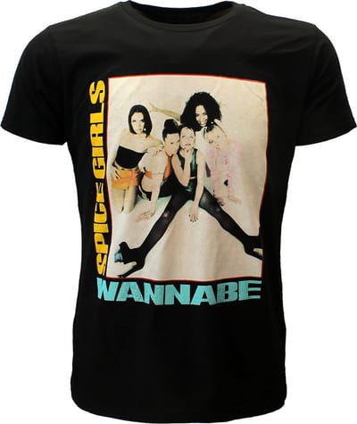 The Spice Girls Wannabe T-Shirt - Officiële Merchandise - S