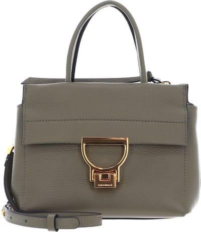 COCCINELLE Leren Handtas Schoudertas Arlettis Handbag Laurel Green Kaki