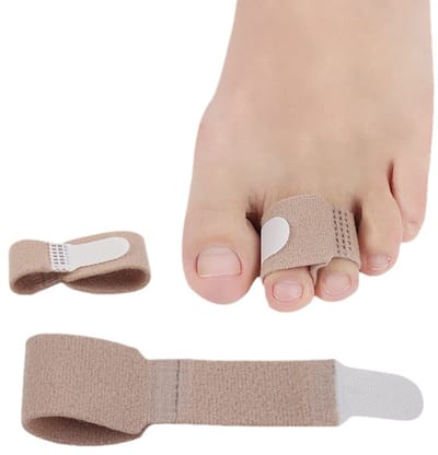 Oneay Teenrichters voor gebogen tenen, 4 stuks teencorrectors, teenwikkels voor gekrulde tenen, kromme tenen en hamertenen