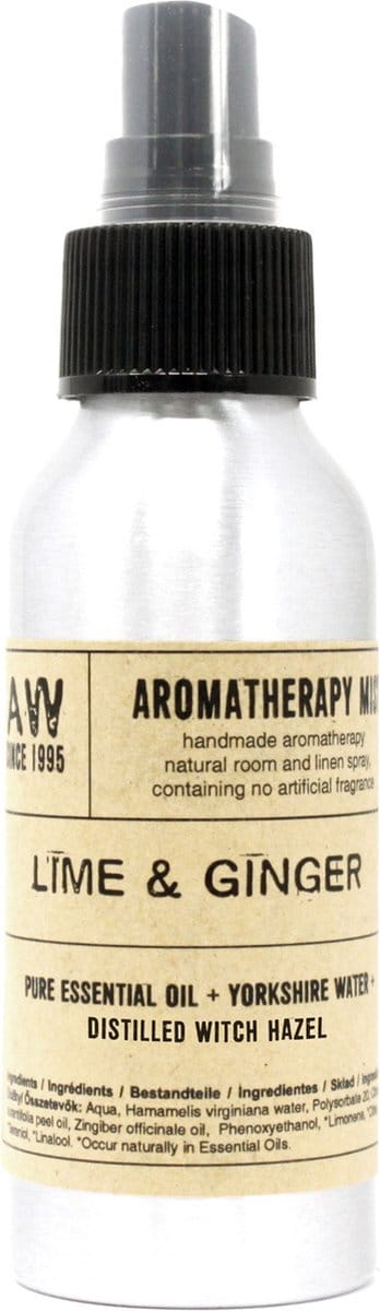 100 ml etherische oliemist - limoen en gember