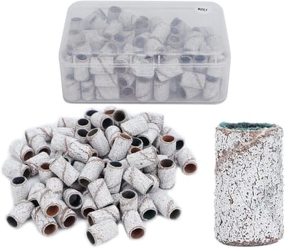 Nagelschuurbanden voor Nail Art en Pedicure - Set van 100 stuks voor Manicure, Polijstvijl en Nagelverzorging