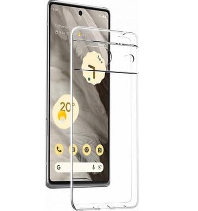 Bigben Connected, Hoesje geschikt voor Google Pixel 7a - Flexibel & Ultra-thin, Transparant