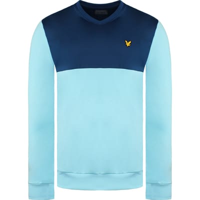 Lyle & Scott Golf Heren Blauwe Trui