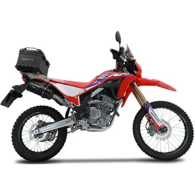 Top case motorfiets van aluminium met bagagedrager en specifieke plaat GPR Tech Honda Crf/Rally 2021/2024 E5