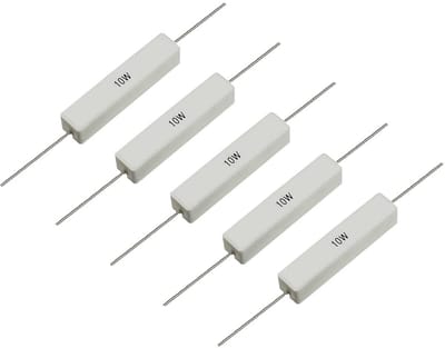 Keramische Weerstanden - Elektronica Componenten - Schakel Circuits - Hoge Vermogensdissipatie - 10 Watt 8.2 Ohm