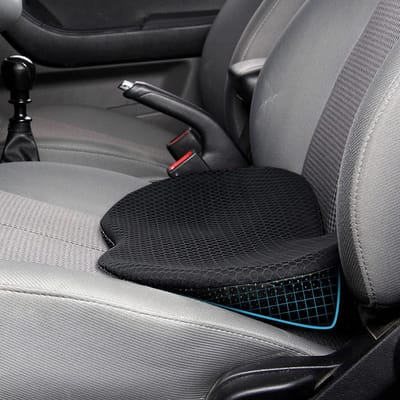 Lumbale Steunkussen Auto - Ergonomisch Design - Pijnverlichting - Verstelbare Riemen - Ademend Materiaal