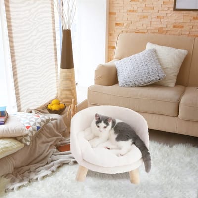 DHN Kattenbed - Neststoel Voor Huisdieren - Luxe Kattenbed - Kattenmand - Wasbaar - Waterdicht