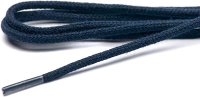 ARIESZZZ Schoenveters Veters Rond Donkerblauw Wax - 75 cm - 2 mm - 4-6 gaatjes 2 paar