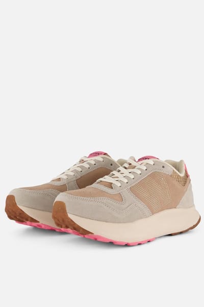 Woden Mathilde Runners Sneakers roze Suede - Maat 42