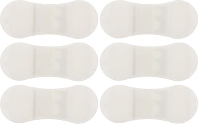 6 stuks handvat - flexibele naafafvoernaaf voor veilig gebruik - laag profiel voor optimaal patiëntcomfort - medische benodigdheden en hulpmiddelen