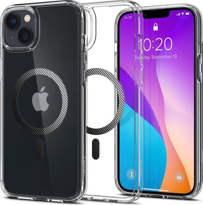 Spigen Ultra Hybrid MagSafe Hoesje Geschikt voor Apple iPhone 14 Plus Carbon Fiber