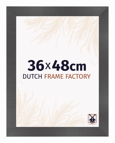 Fotolijst 36x48 cm - MDF - Zwart Mat - Praag