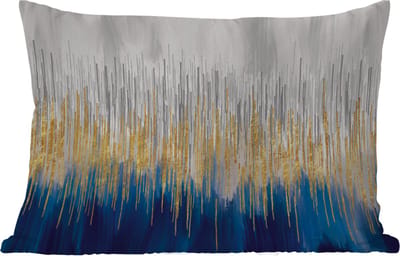 Buitenkussens - Tuin - Abstract - Schilderij - Olieverf - 50x30 cm